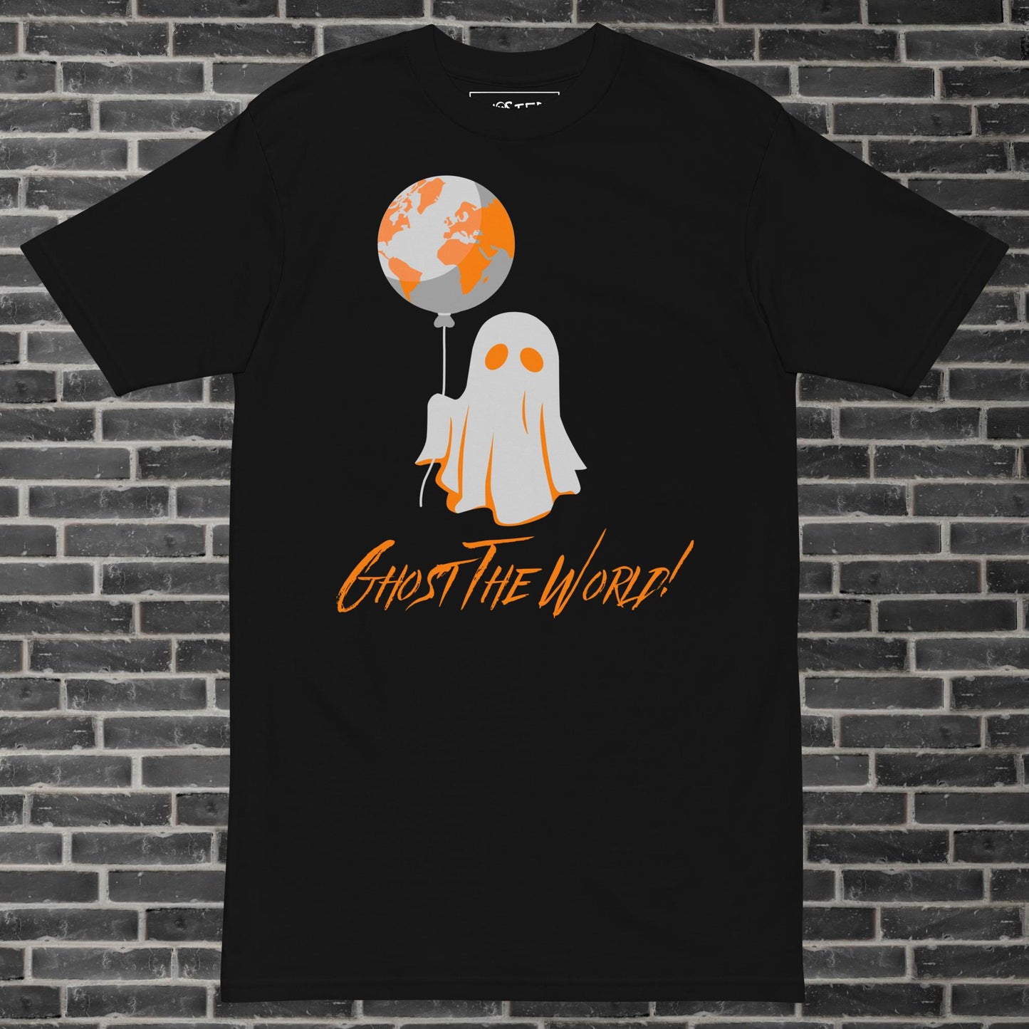 BIG EMBLEM GHOST THE WORLD TEE