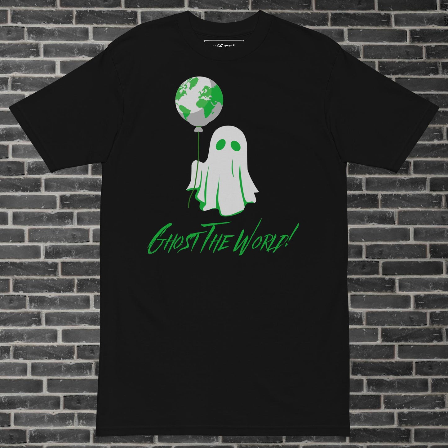 BIG EMBLEM GHOST THE WORLD TEE